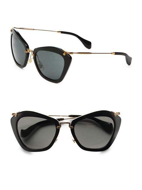 miu miu sunglasses cat eye noir|miu miu sunglasses cat eye.